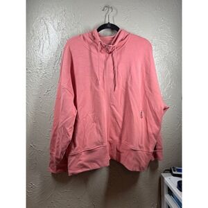 Old Navy Dynamic Fleece Zip Up Hoodie Loose Drawstring Women's Plus Size‎ XXL